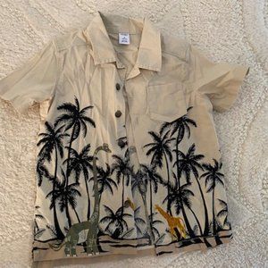 Button up safari shirt toddler boys 3T